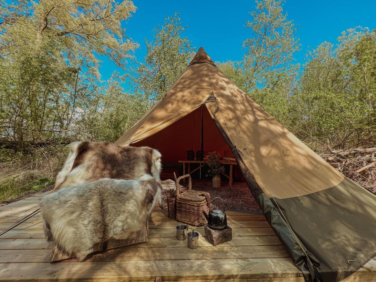 Naturlig Pa Korsgarden Glamping Nysted Exterior foto