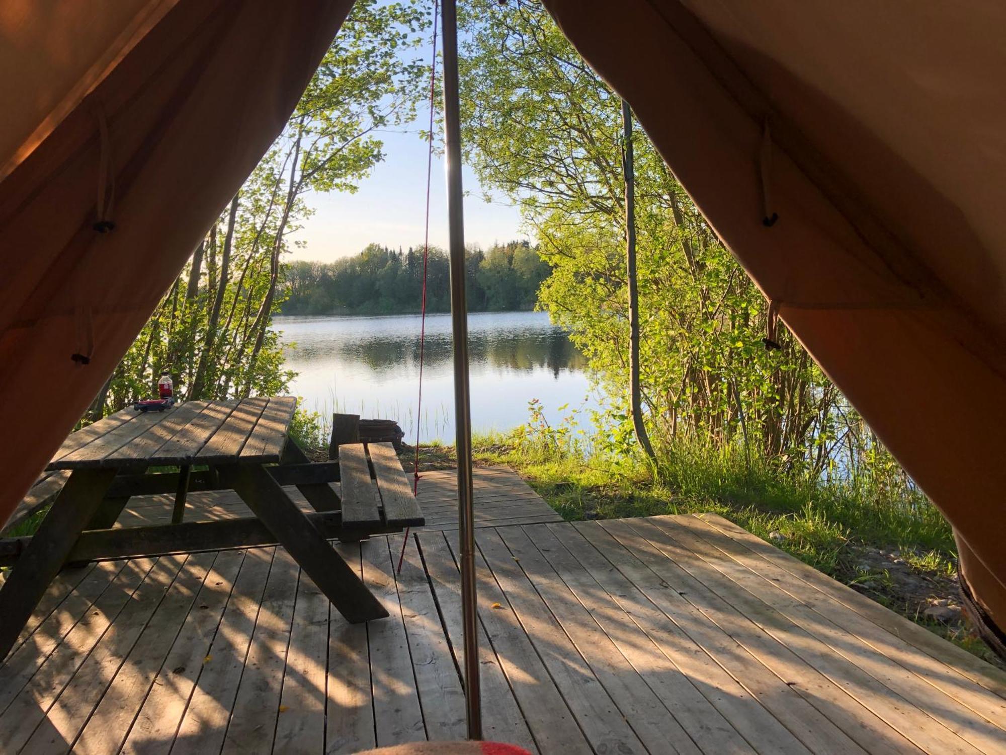 Naturlig Pa Korsgarden Glamping Nysted Exterior foto
